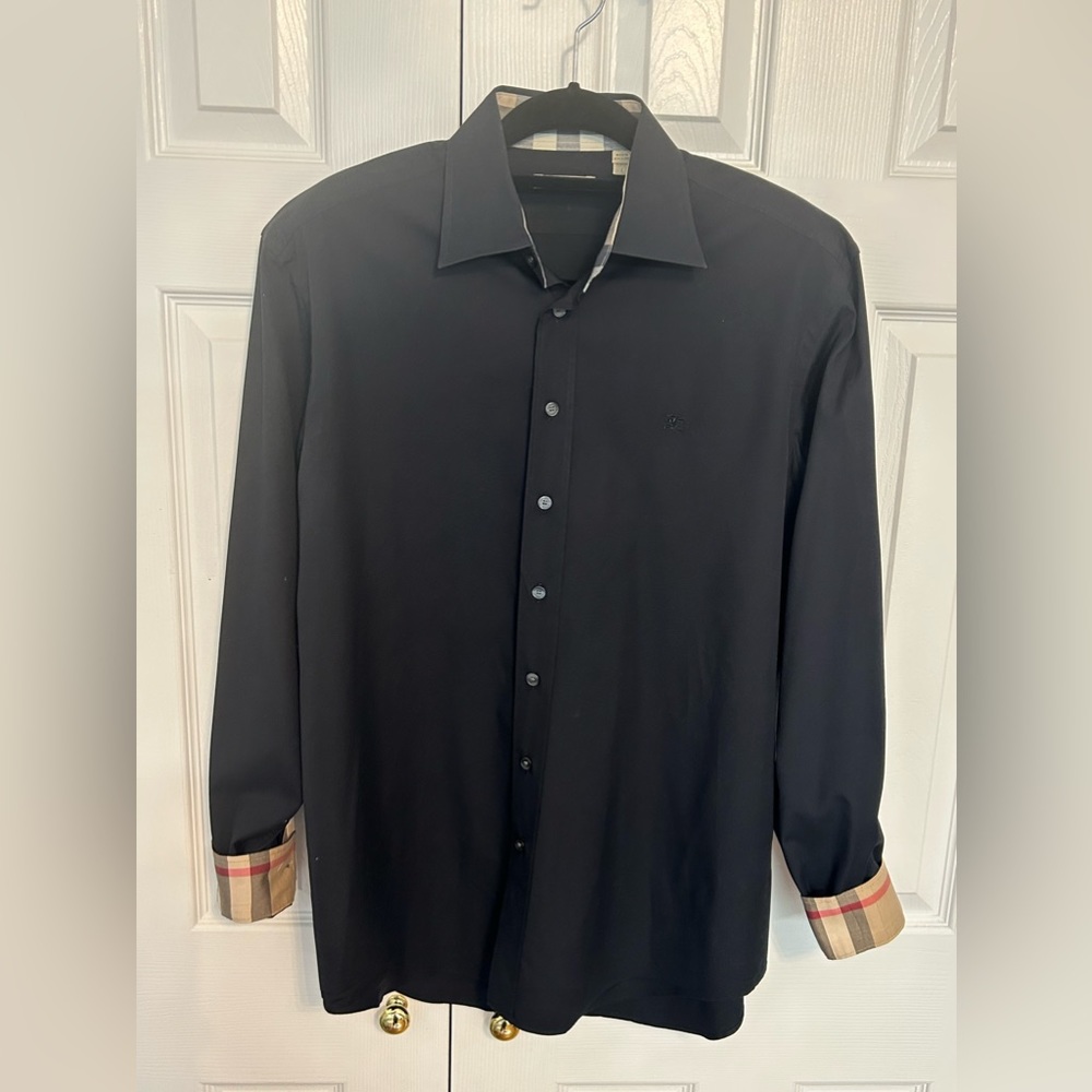 BURBERRY Men’s Long Sleeved Casual Dress Shirt
